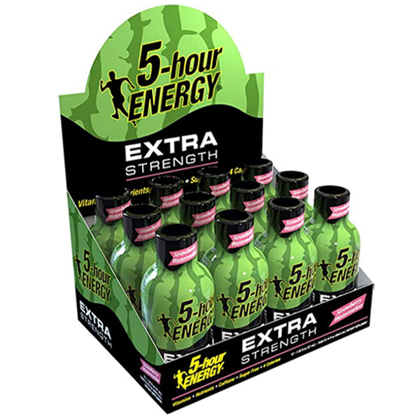 5 HOUR ENERGY - Extra Strenght - Strawberry Watermelon - 12 ct
