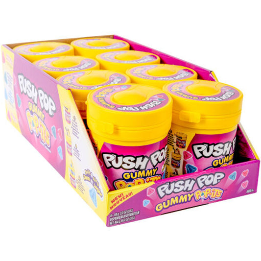 BAZOOKA - PUSH POP Gummy Pop-Its (8 ct)