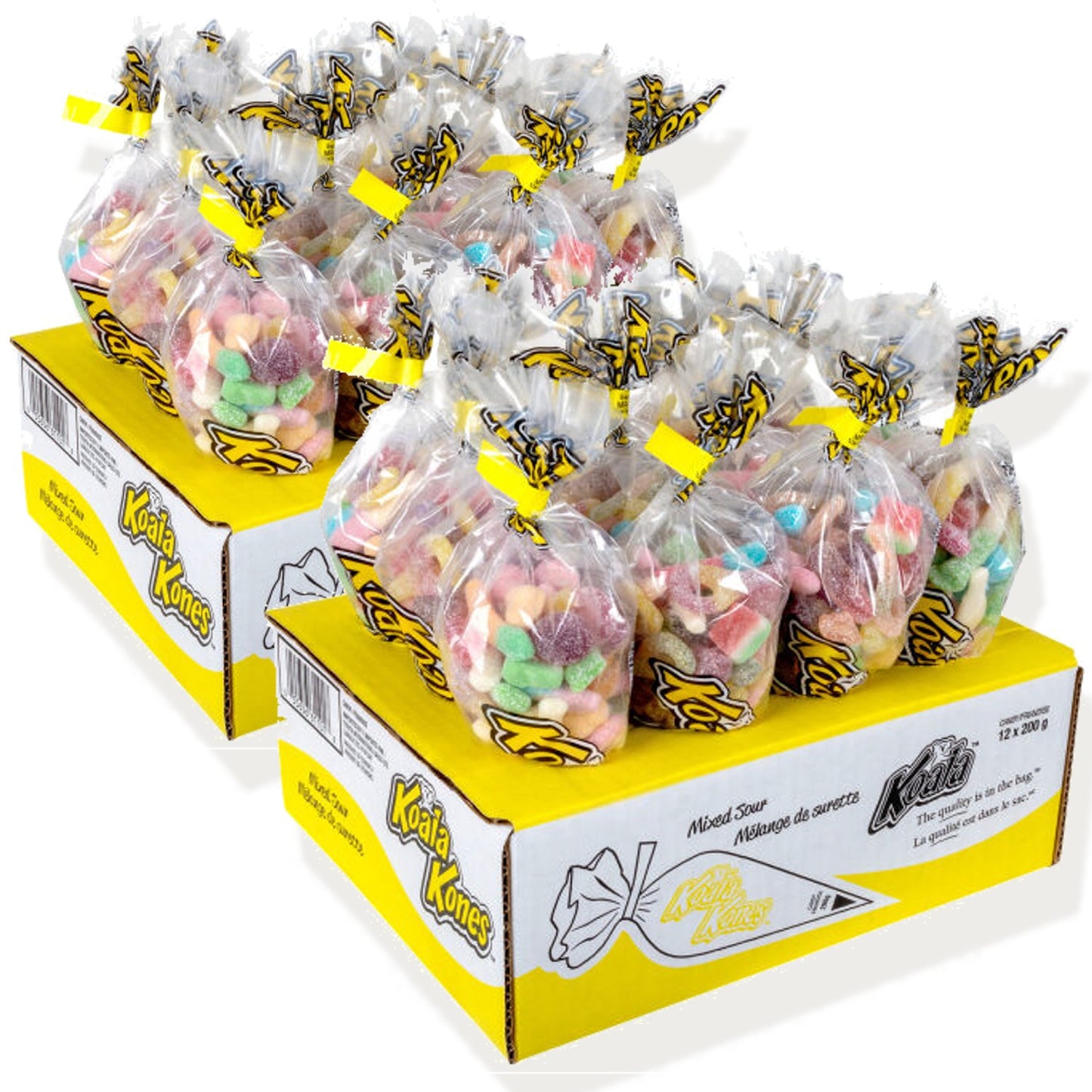 KOALA Kone Bag Sour (2 Displays of 12 )