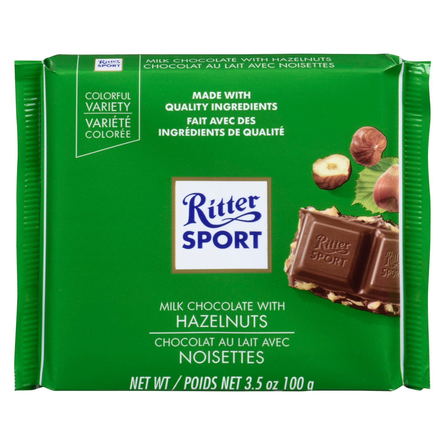RITTER - Chopped Hazelnut (12 x 100 gr)