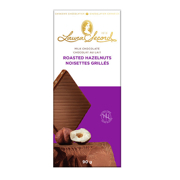 LAURA SECORD - Roasted Hazelnut Bar (12 x 90 gr)
