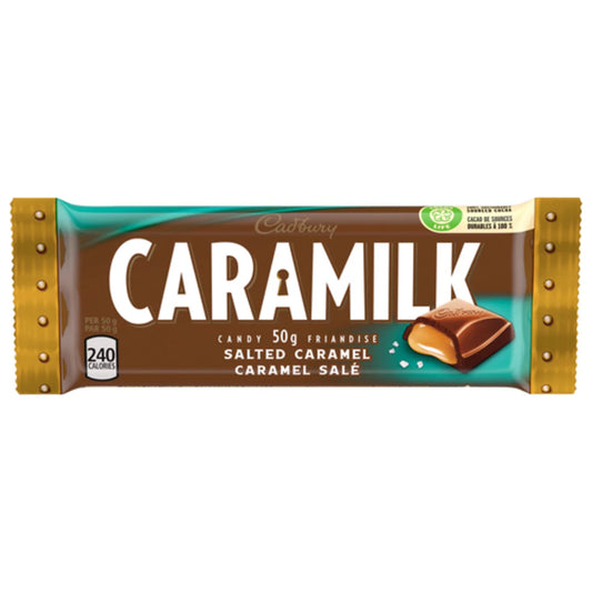 CADBURY - Caramilk Salted Caramel Bar (50 GR)