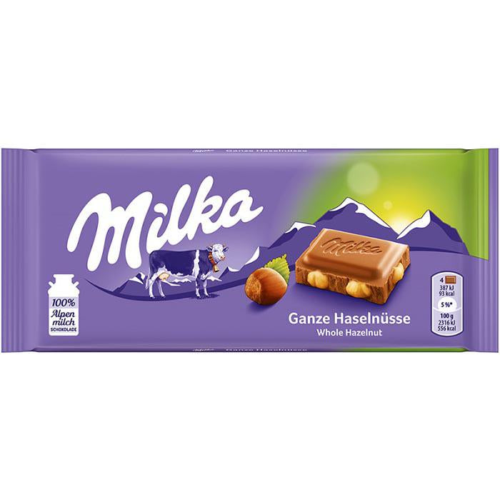 MILKA - Hazelnuts (100 gr)