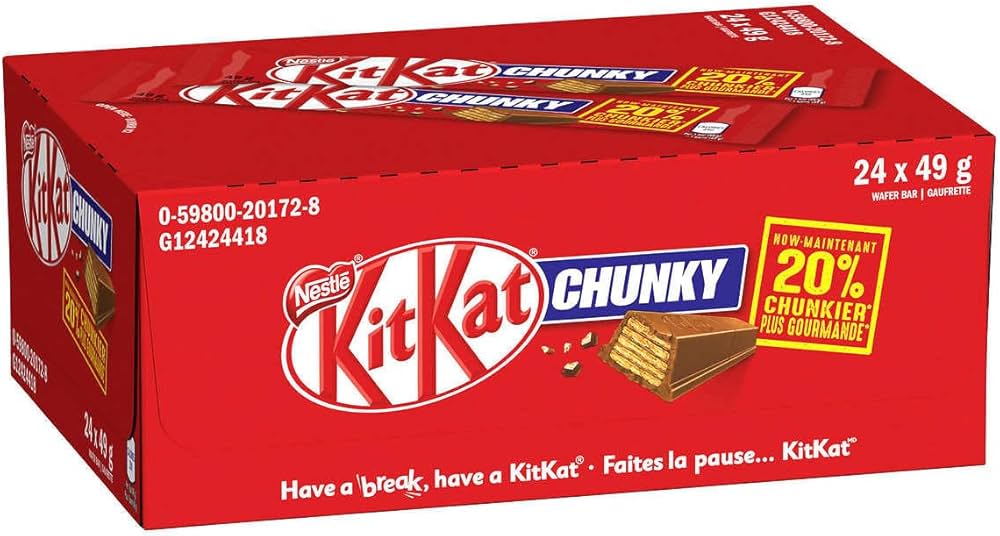 NESTLE - KitKat Chunky Milk (24 x 49 gr)