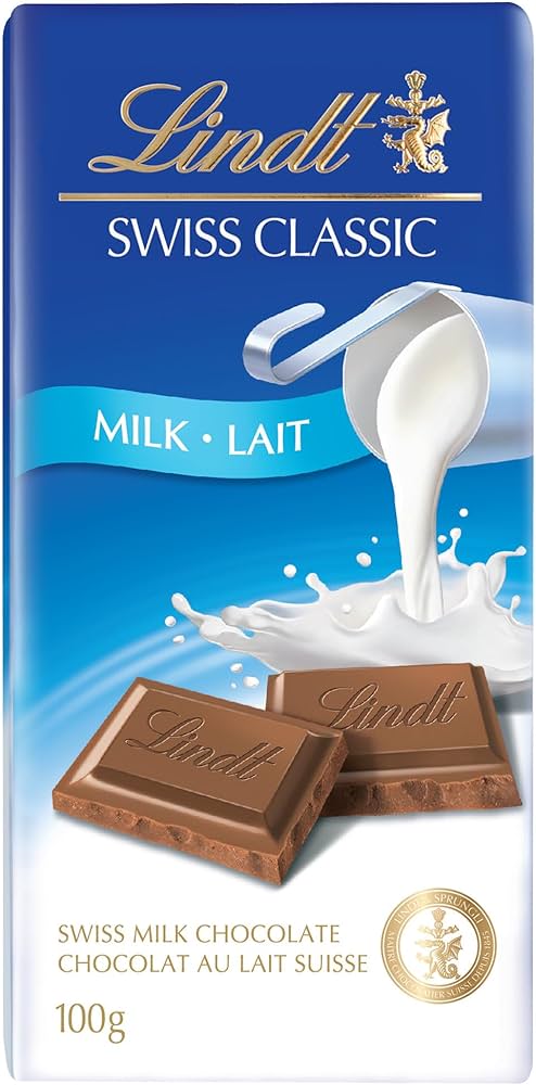 LINDT - Swiss Classic Milk Bar (12 x 100 gr)