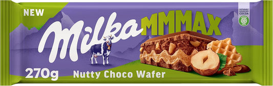 MILKA - Chocolate Nutty Choco Wafer (270 gr)