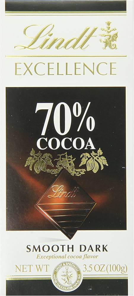 LINDT - Excellence 70% Cacao (20 x 100 gr)