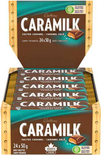 CADBURY - Caramilk Salted Caramel Bar (24 x 50 GR)