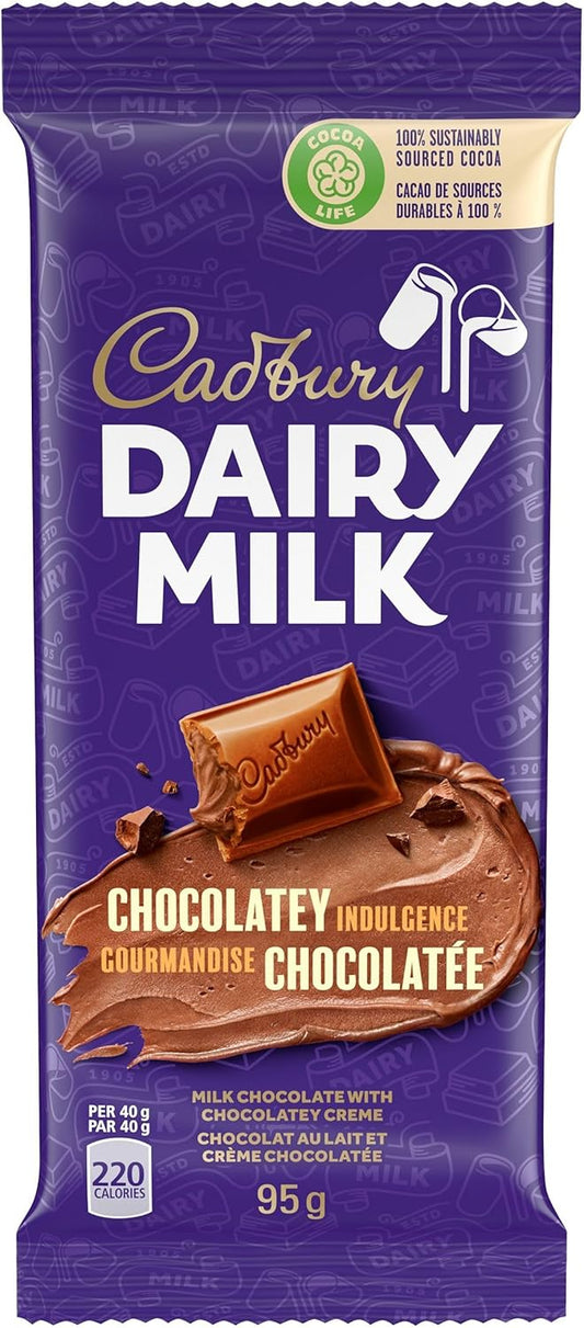 CADBURY - Dairy Milk Chocolatey Indulgence (95 Gr)