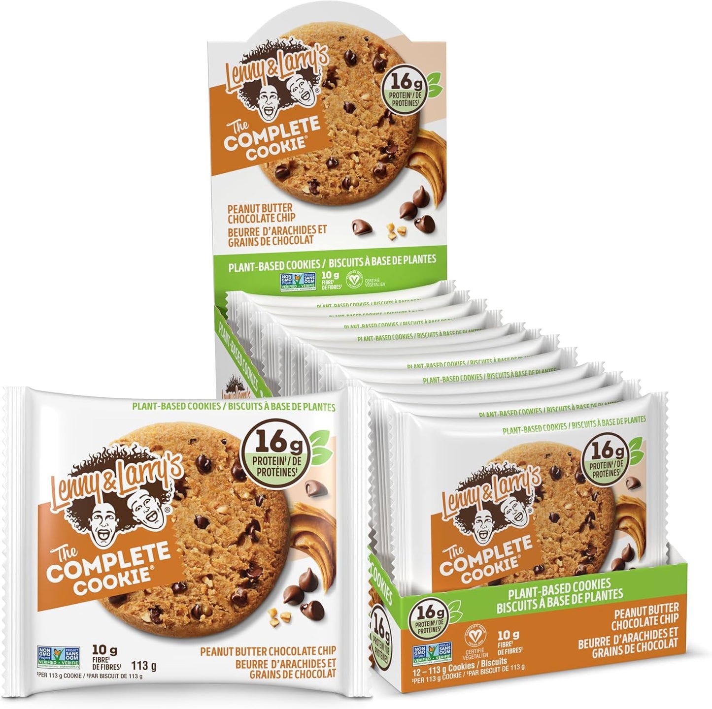 LENNY & LARRY'S - Peanut Butter Cookies (12 X 113 GR)
