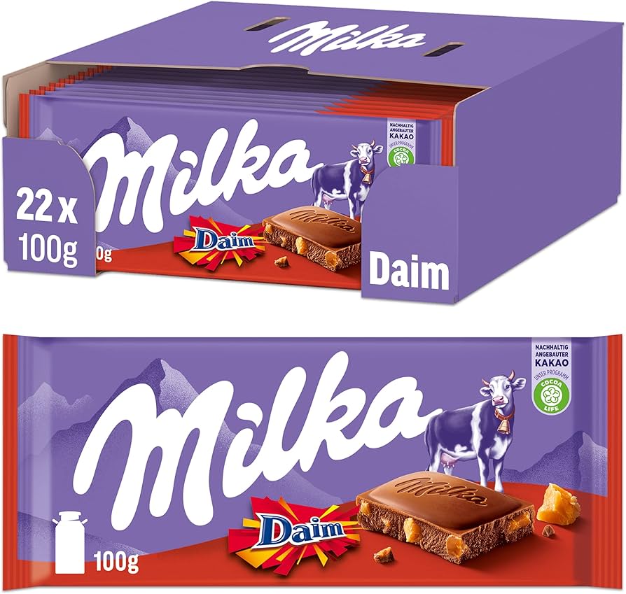 MILKA - Daim (22 - 100 gr)