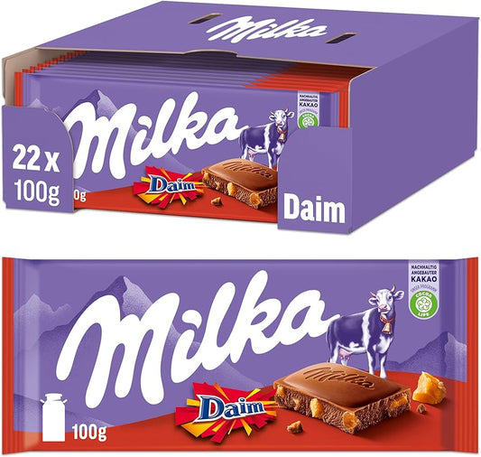 MILKA - Daim (22 - 100 gr)