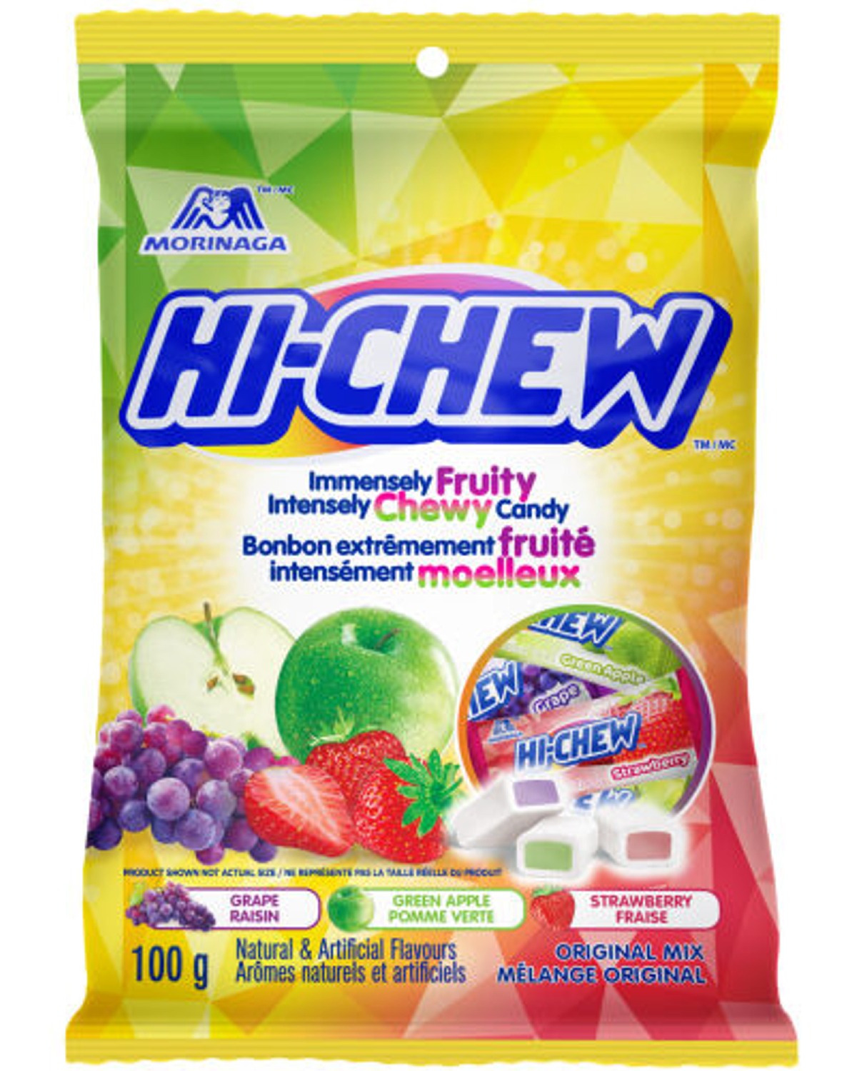 HI-CHEW Original Mix Bag (100 gr Bag)