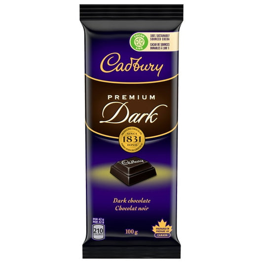 CADBURY - Dairy Milk Dark Premium Bar (100 Gr)