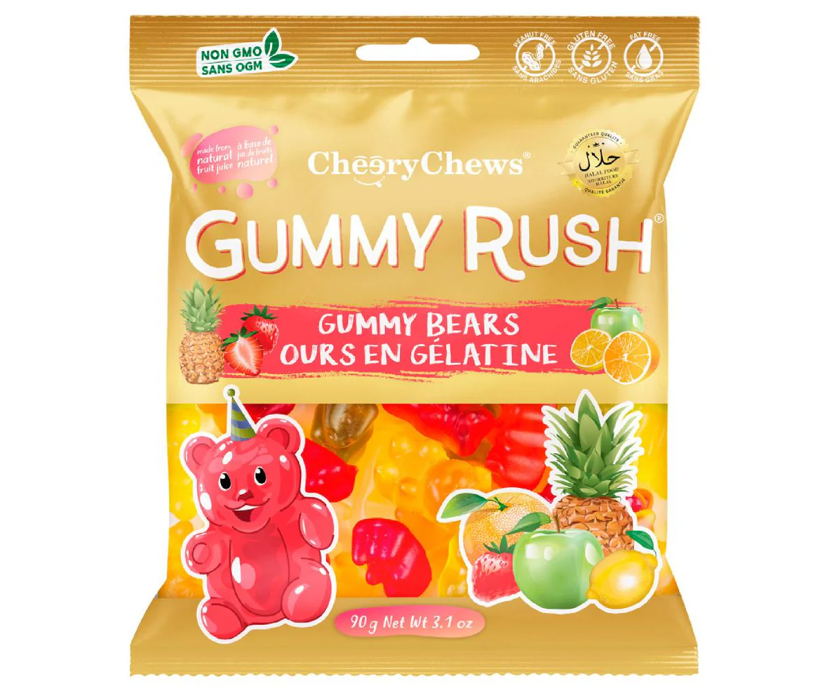 GUMMY RUSH - Gummy Bears (Case of 12)