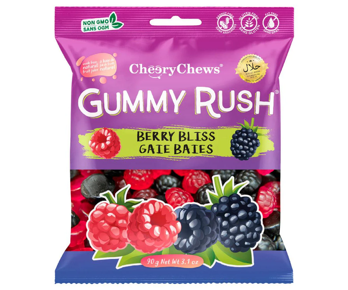 GUMMY RUSH - Berry Bliss (Case of 12)