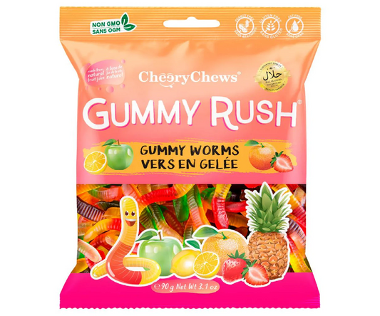 GUMMY RUSH - Gummy Worms (Case of 12)