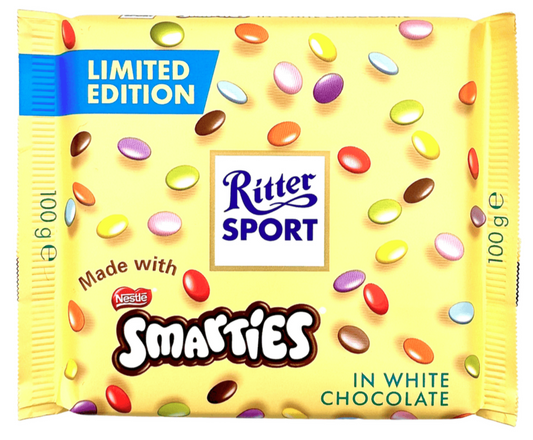 RITTER SPORT - Smarties White Chocolate (100 gr)