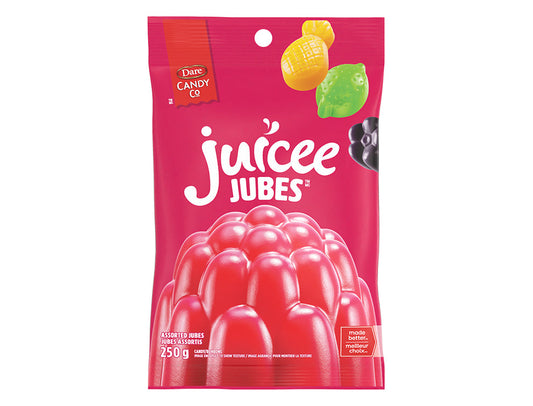 DARE - Juicee Jubes  (12 x 250 gr)