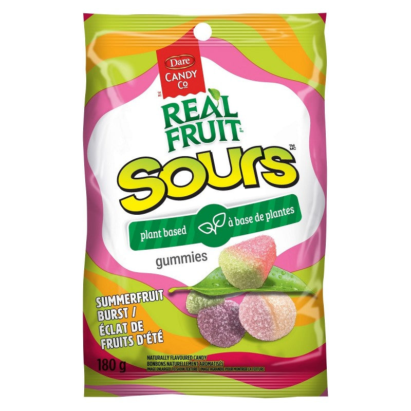 DARE - Real Fruit Sours Summerfruit Gummies - Case of 12
