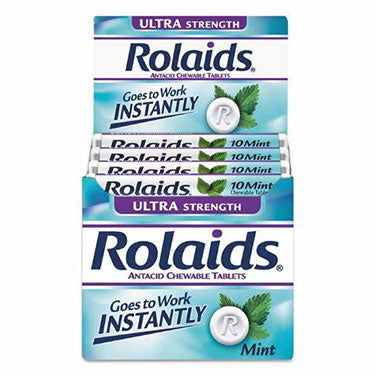ROLAIDS - Ultra Strength Mint Antacid (12 ct)