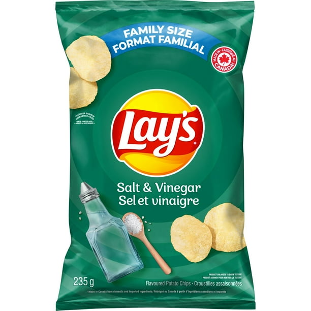 FRITO LAY - LAYS Salt & Vinegar (235 gr)