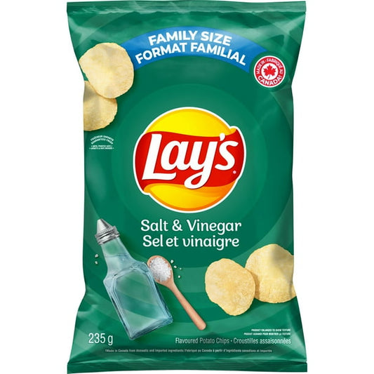 FRITO LAY - LAYS Salt & Vinegar (235 gr)