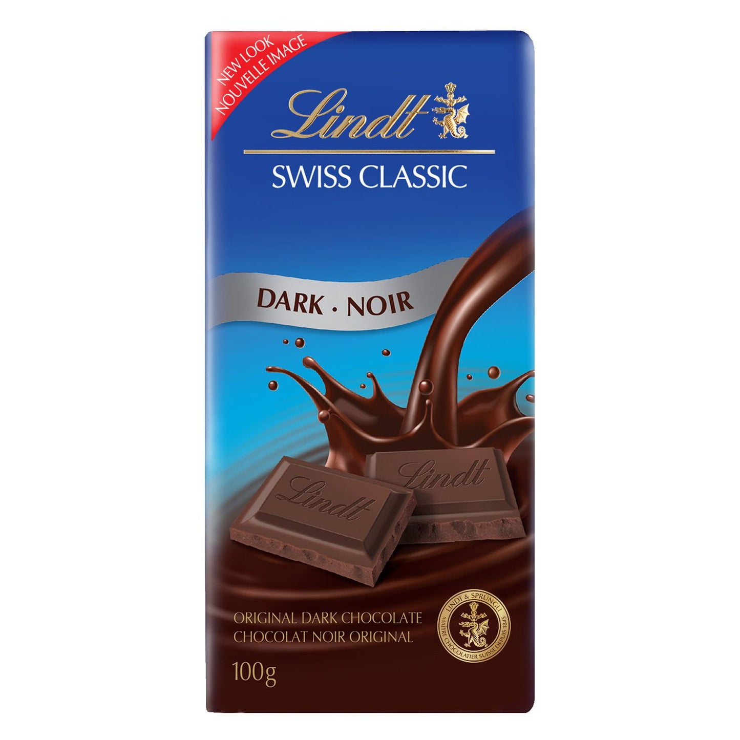 LINDT - Swiss Classic Dark Chocolate (12 x 100 gr)