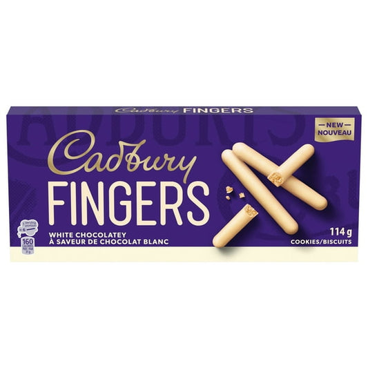 CADBURY - Fingers White Chocolate (114 GR)