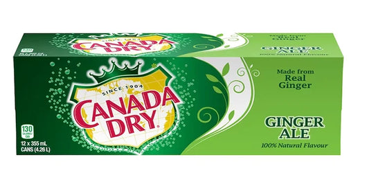 Canada Dry Ginger ale (12 Count)