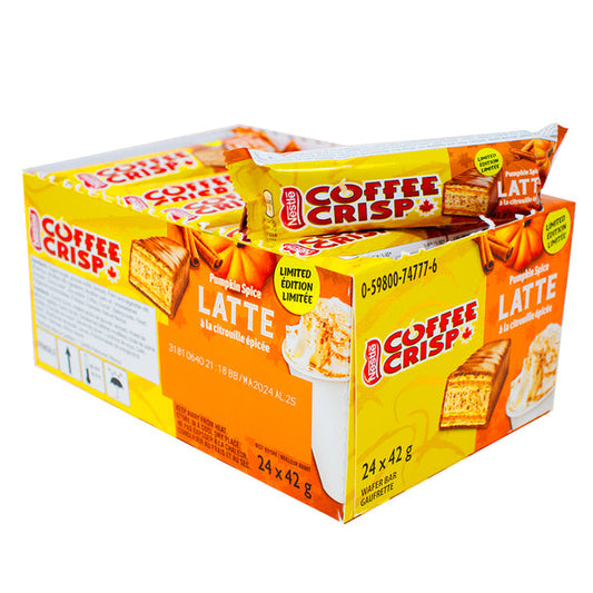 NESTLE - Coffee Crisp Pumpkin Spice Latte (24 x 42 gr)