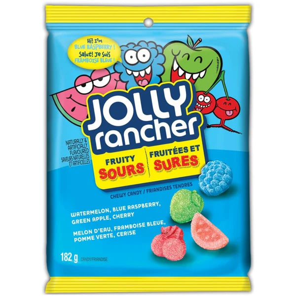 JOLLY RANCHER - Fruity Sours ( 12 x 182 gr)