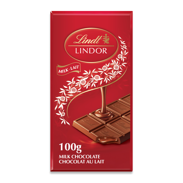 LINDT - Lindor Milk Chocolate (12 x 100 gr)