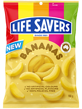 LIFESAVERS - Bananas (12 X 160 Gr)
