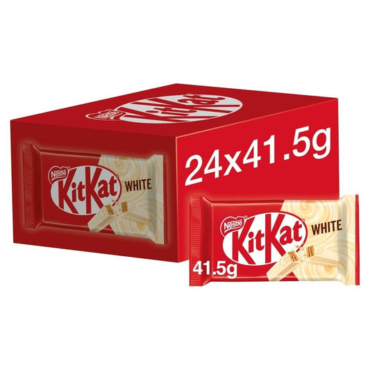 NESTLE - KitKat 4 Finger White Bar (24 X 41 gr)